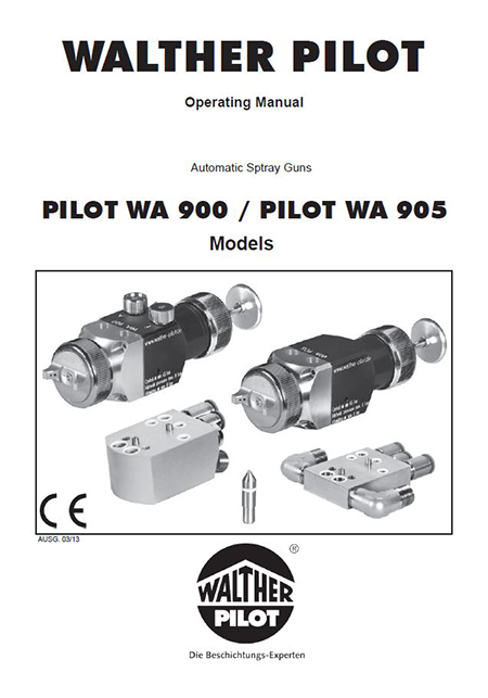 PILOT WA 903-K User Manual PDF Download